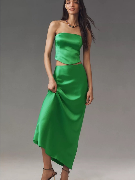 Mare Mare Dresses & Skirts - Mare Mare Evie Strapless Satin Skirt
